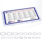 600 Pcs Aluminum Crush Washer Assortment Kit     18 Sizes Oil Drain Plug Gasket As