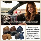 Toiletry Bag For Men  Premium Pu Leather Travel Dopp Kit Gift