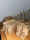 Wooden Train Track Mix Lot Railway Set Compatible W  Thomas   Friends