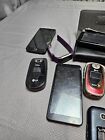 Lot Of Phones  Fitness Tracket  Garmin  Samsung lg  For Parts