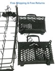 Maytag Dishwasher Lower Dish Rack 2 Silverware Baskets   W101199807 Gray