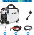 Flaring 65 Amp Plasma Cutter Machine 120v 240v 4 5  Max Cut 1 2  Clean Cut