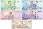 Thailand 20 50 100-1000 2017 P 130 131-134 Unc Commemorative Set 5 Pcs