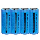 26650 Battery Flat Top Li-ion 3 7v Rechargeable Batteries For Led Flashlight Lot