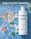 Ultrasonic Jewelry Cleaner Solution For Gold  Silver  Platinum 4 Oz   Concentrat