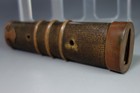 Tsuka Handle Hilt Wooden Suaka Copper Fuchi Kashira Sword Fitting