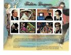 Tanzania 1999 Fashion Designers - Sheet Of 8 Stamps - Mnh