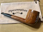 Mastro De Paja Media 4  Canadian Pipe  360stunning Straight Grain  Angel Hair   