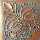 Vintage Ceiling Tiles Faux Tin  Green Gold Decor Wall Panels Pl71 10pcs lot