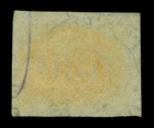 Brazil 1861 Coloridos  430reis Yellow  Scott   40 Used  Vf 