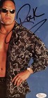 Dwayne Johnson Signed  the Rock  8x10 90s Era Wwe Photo  Unframed  Jsa Authentic