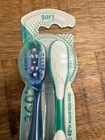 Colgate 360 Deep Clean 4 In 1 Toothbrush Soft Adult Green Blue 2 Pack Twin New