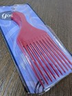 Vintage Goody 1999 Hair Lift Pick Comb Red Unbreakable Made In Usa Detangles 
