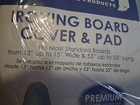 New Seymour Ironing-board Cover   Pad Standard 15 x55  Scorch-resistant Stretch 