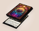 Mtg Sleeves  Black Lotus 100ct Top Quality Card Sleeves  Foil holo No Logo