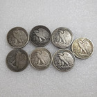 Bulk Lot Of 4  1916-1929-s Half Dollar Walking Statue Of Liberty Silver Coin