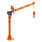 Prowinch 1000 Lbs Davit Crane 360 Swivel With Wireless Electric Winch 12v 