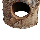 Wooden Hamster Tunnel Rabbit Chew Toy Exercise Sleeping