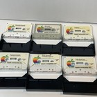 Vintage Apple Ii Game Cassette Tapes Lot Of  6 Startrek   Starwars 1970   s Oem