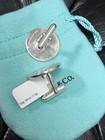Tiffany   Co  925 Sterling Silver Nautical Flag Men s Suit Cuff Links Vintage