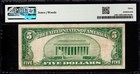 1929  5 National Bank Note Currency Westfield New York Pmg Very Fine Vf 30