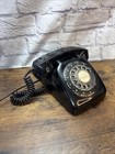 Vintage Automatic Electric Black Rotary Dial Desk Telephone Northlake Illinois