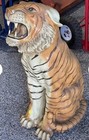 Large Tiger Composite Statue Tiger Sculpture Indoor Outdoor Display 2 5ft Tall