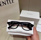 Gentle Monster Maison Margiela Mm113 01 Oval Sunglasses Black clear