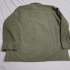 Vintage Vietnam War Jacket Jungle Large Slant Pocket Ripstop Poplin Og-107 60s