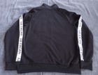 Nike Air Jordan Jacket Youth Xl Black Full Zip Kangaroo Pouch Logo High Neck