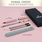 Bociyer Rollerball Liquid Ink Pens best Luxury Ball 1 Count  pack Of 1   Pink
