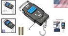 Digital Luggage Scale 110 Lb With Tape Measure Portable Travel Weight Tool