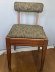 Vintage Singer Sewing Chair Mcm Storage Compartment Mid Century Modern 