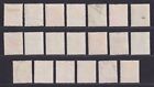 Singapore Scott 1-20 Mh used 1948-52 Kgvi Complete Face Different Set Scv  80