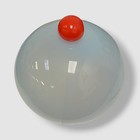 Helle Mardahl White Bon Bon Glass Cake Stand Lid Cover