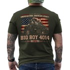 Big Boy 4014 Vintage Steam Locomotive Train Railroad Engine On Back T-shirt