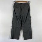 Rei Pants Boys Medium 10 12 Gray Co-op Sahara Convertible Cargo Pockets