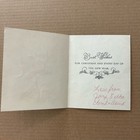 Vintage Mid-century Christmas Card Mailbox With Gifts Mcm Bright Colors