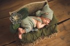 Newborn Baby Photography Props Backdrop Wooden Bed Sofa For Studio Photo Shoot 