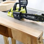 Ryobi P2502btl One  Hp Brushless 18v Cordless 10  Chainsaw  tool Only  - Used