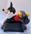 Mickey Mouse Desk Phone Push Button Rotary Style Segan Telemania Vintage