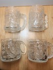 Batman Forever Mcdonald s Mugs  Complete Set Of 4  Collectors Glasses Vtg 1995