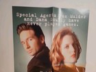 Vtg 1996 - The X-files Interactive Card Game Ad Poster Mulder Scully Mint 20x14 