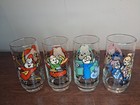 Vintage 1985 Hardee s Alvin And The Chipmunks Drinking Glasses Complete Set Of 4