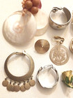 Single Vintage Clip On Earrings Napier  Monet  Trifari  Avon  Joan Rivers  Lot