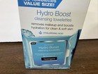 Neutrogena Hydro Boost Facial Cleansing 100 Wipes  Towelettes   Hyaluronic Acid