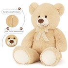 36 Inch Big Teddy Bear Cute Giant Stuffed Animals Soft Plush Bear For Girlfri   