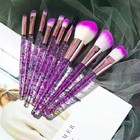 10pcs Makeup Brush Set Professional Super Soft Detail Brush Blush Brush