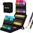 Creative Dual Tip Markers - 100 Colors For Artistic Adventures   Gifting