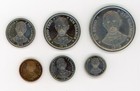 Dominican Republic 6 Coins 1976 Proof Set Centennial Death Of Juan Pablo Duarte
